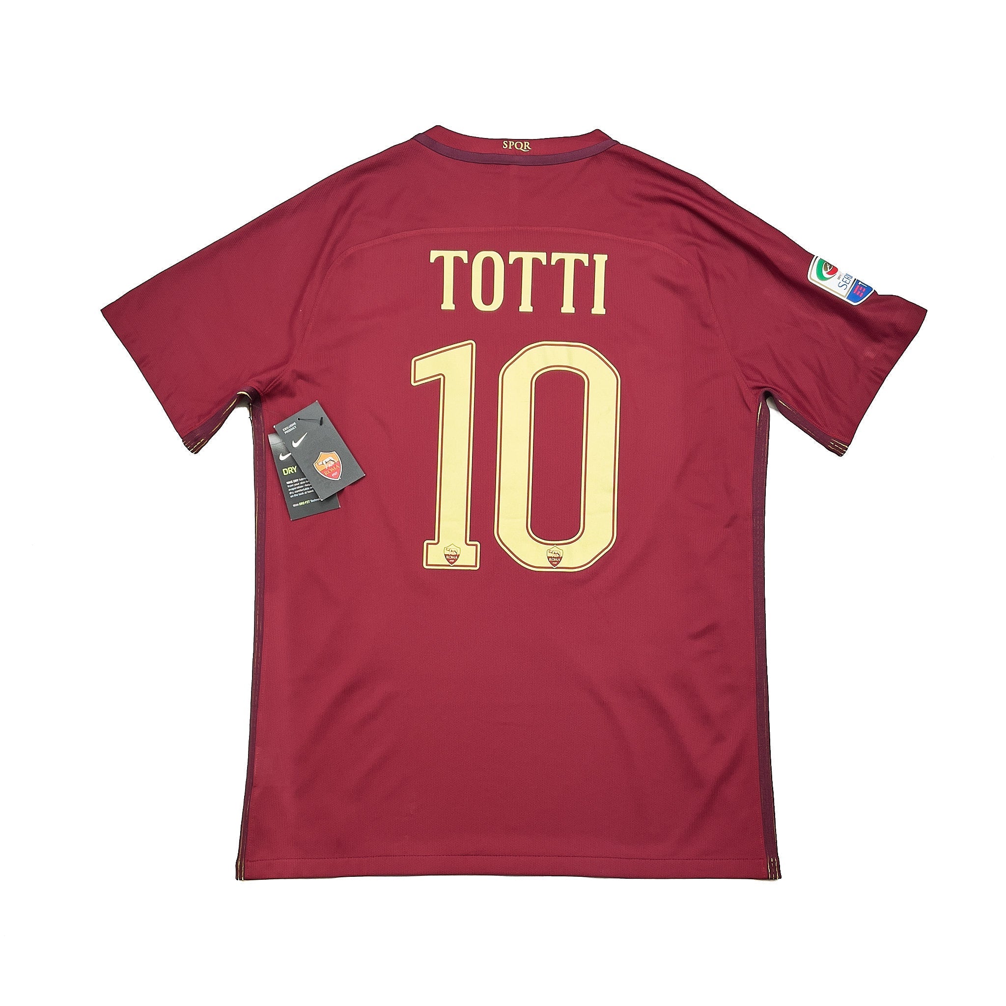 Buy 2016/17 Roma Totti 10 *BNWT* Special Home Shirt (XL) Nike ~ Free worldwide shipping ~ Authentic Vintage Football Shirts from Cult Kits