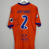 Shop 2016/17 SAMPDORIA VIVIANO #2 *MATCH ISSUED + SIGNED* GK SHIRT (XXL) JOMA, classic football shirts, vintage football shirts & retro soccer jerseys at Cult Kits