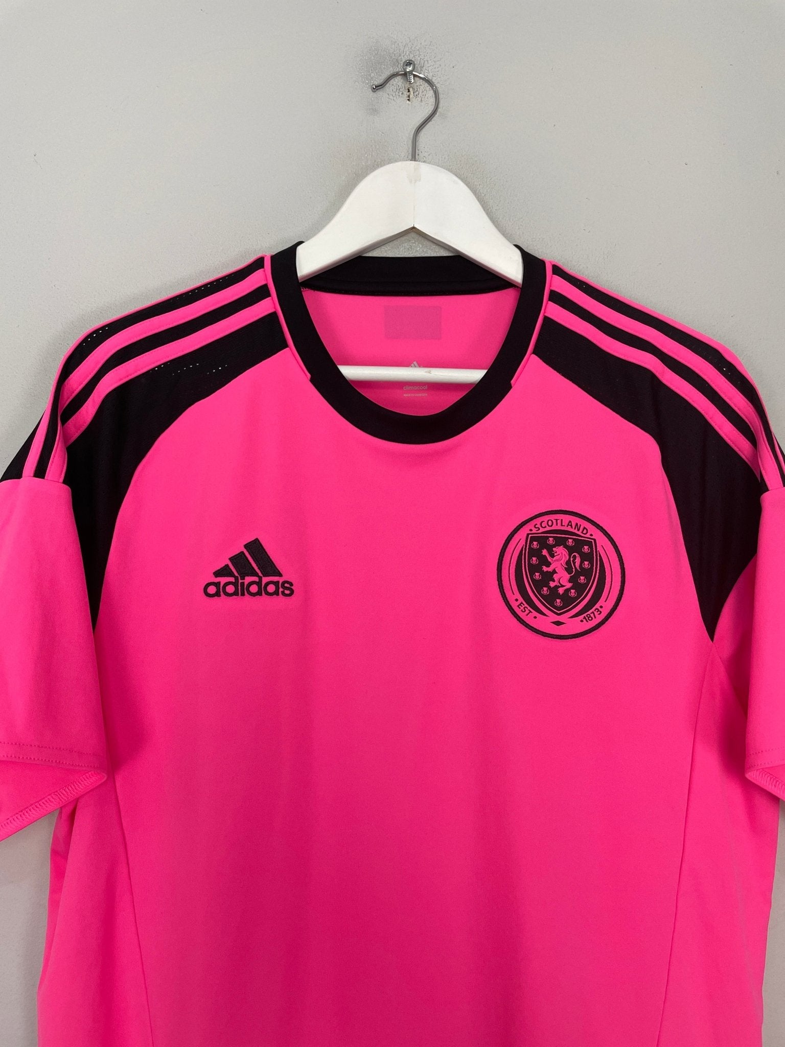 Shop 2016/17 SCOTLAND AWAY SHIRT (L) ADIDAS, classic football shirts, vintage football shirts & retro soccer jerseys at Cult Kits