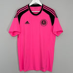 Shop 2016/17 SCOTLAND AWAY SHIRT (L) ADIDAS, classic football shirts, vintage football shirts & retro soccer jerseys at Cult Kits