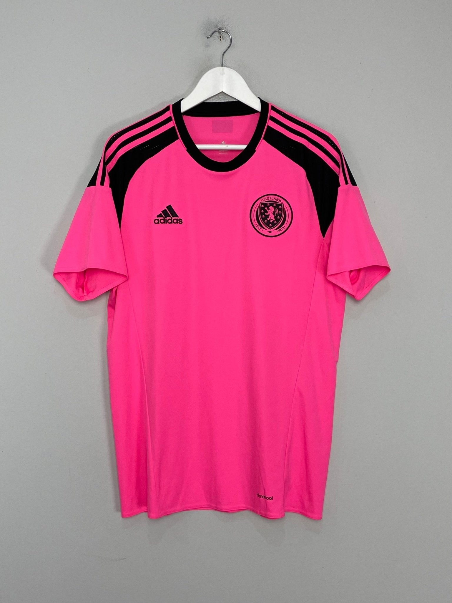 Shop 2016/17 SCOTLAND AWAY SHIRT (L) ADIDAS, classic football shirts, vintage football shirts & retro soccer jerseys at Cult Kits