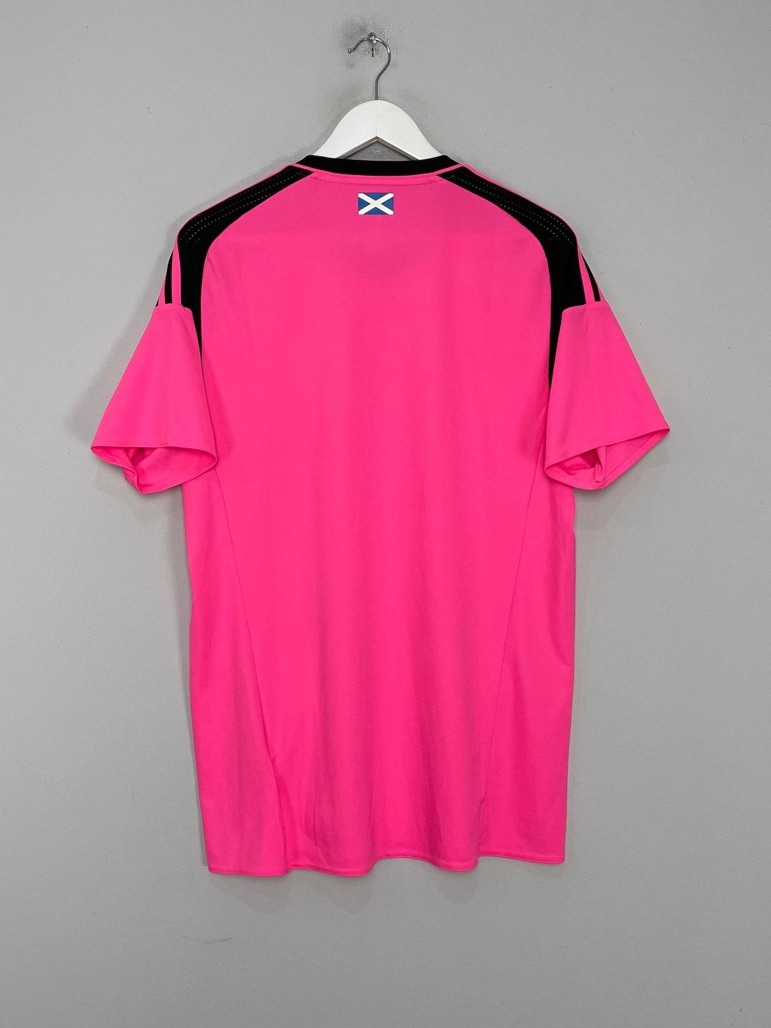 Shop 2016/17 SCOTLAND AWAY SHIRT (L) ADIDAS, classic football shirts, vintage football shirts & retro soccer jerseys at Cult Kits