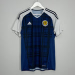 Shop 2016/17 SCOTLAND HOME SHIRT (L) ADIDAS, classic football shirts, vintage football shirts & retro soccer jerseys at Cult Kits
