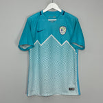 Shop 2016/17 SLOVENIA HOME SHIRT (M) NIKE, classic football shirts, vintage football shirts & retro soccer jerseys at Cult Kits