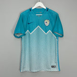 Shop 2016/17 SLOVENIA HOME SHIRT (M) NIKE, classic football shirts, vintage football shirts & retro soccer jerseys at Cult Kits