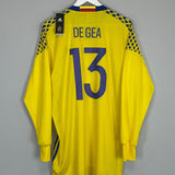 Shop 2016/17 SPAIN DE GEA #13 *PLAYER ISSUE* BNWT GK SHIRT (XL) ADIDAS, classic football shirts, vintage football shirts & retro soccer jerseys at Cult Kits