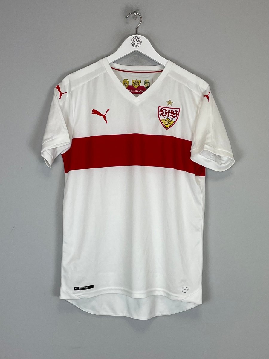 2016/17 STUTTGART HOME SHIRT (M) PUMA - Cult Kits - Medium - Buy Vintage Football Shirts, Authentic Retro Football Shirts For Sale, Classic Football Shirts & Soccer Jersey