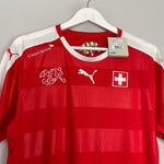 Shop 2016/17 SWITZERLAND *BNWT* HOME SHIRT (M) PUMA, classic football shirts, vintage football shirts & retro soccer jerseys at Cult Kits