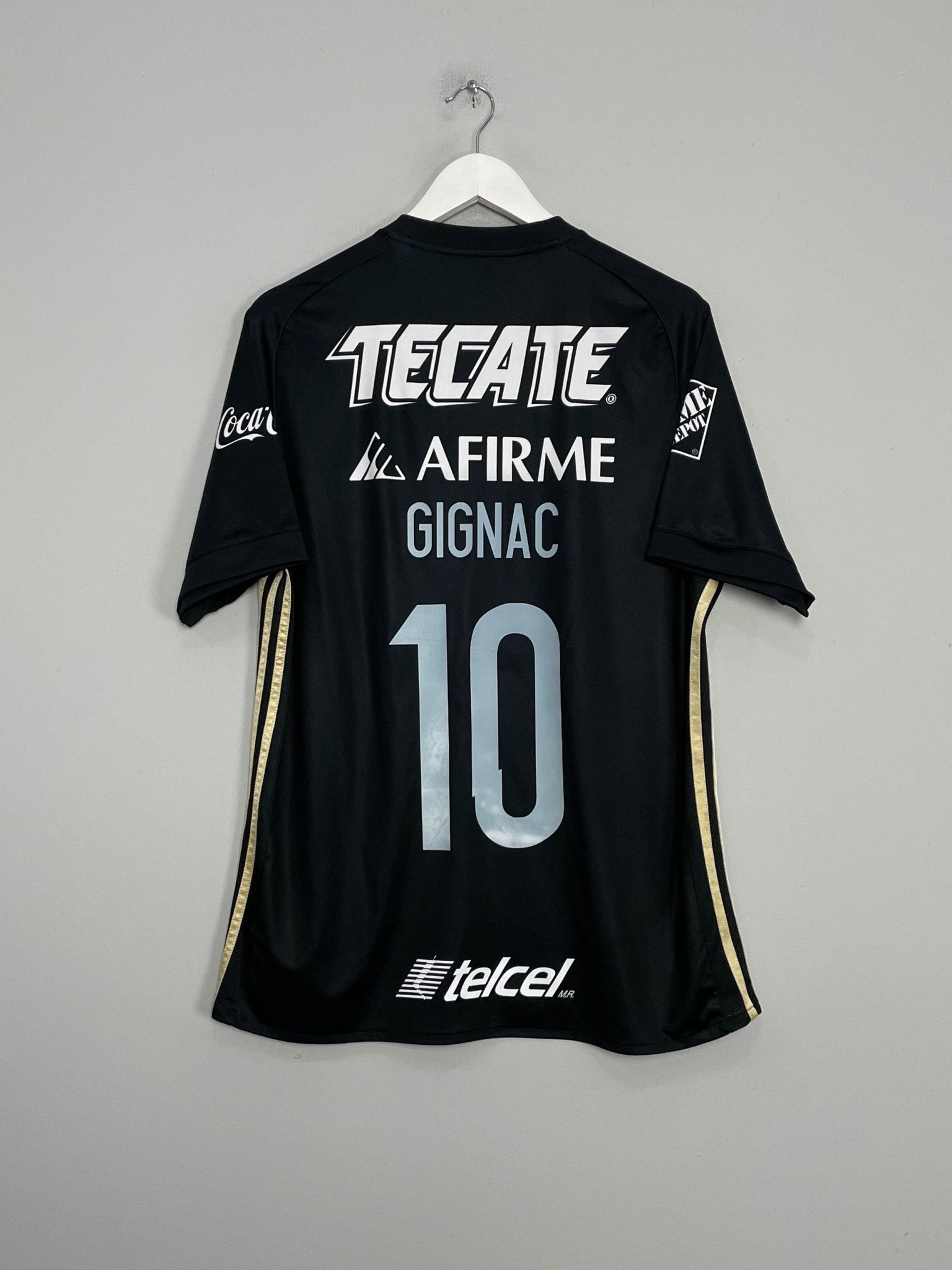 Shop 2016/17 TIGRES GIGNAC #10 THIRD SHIRT (L) ADIDAS, classic football shirts, vintage football shirts & retro soccer jerseys at Cult Kits