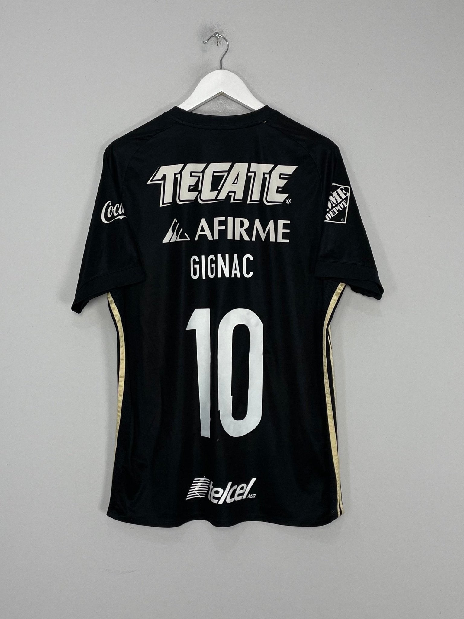 Shop 2016/17 TIGRES GIGNAC #10 THIRD SHIRT (L) ADIDAS, classic football shirts, vintage football shirts & retro soccer jerseys at Cult Kits