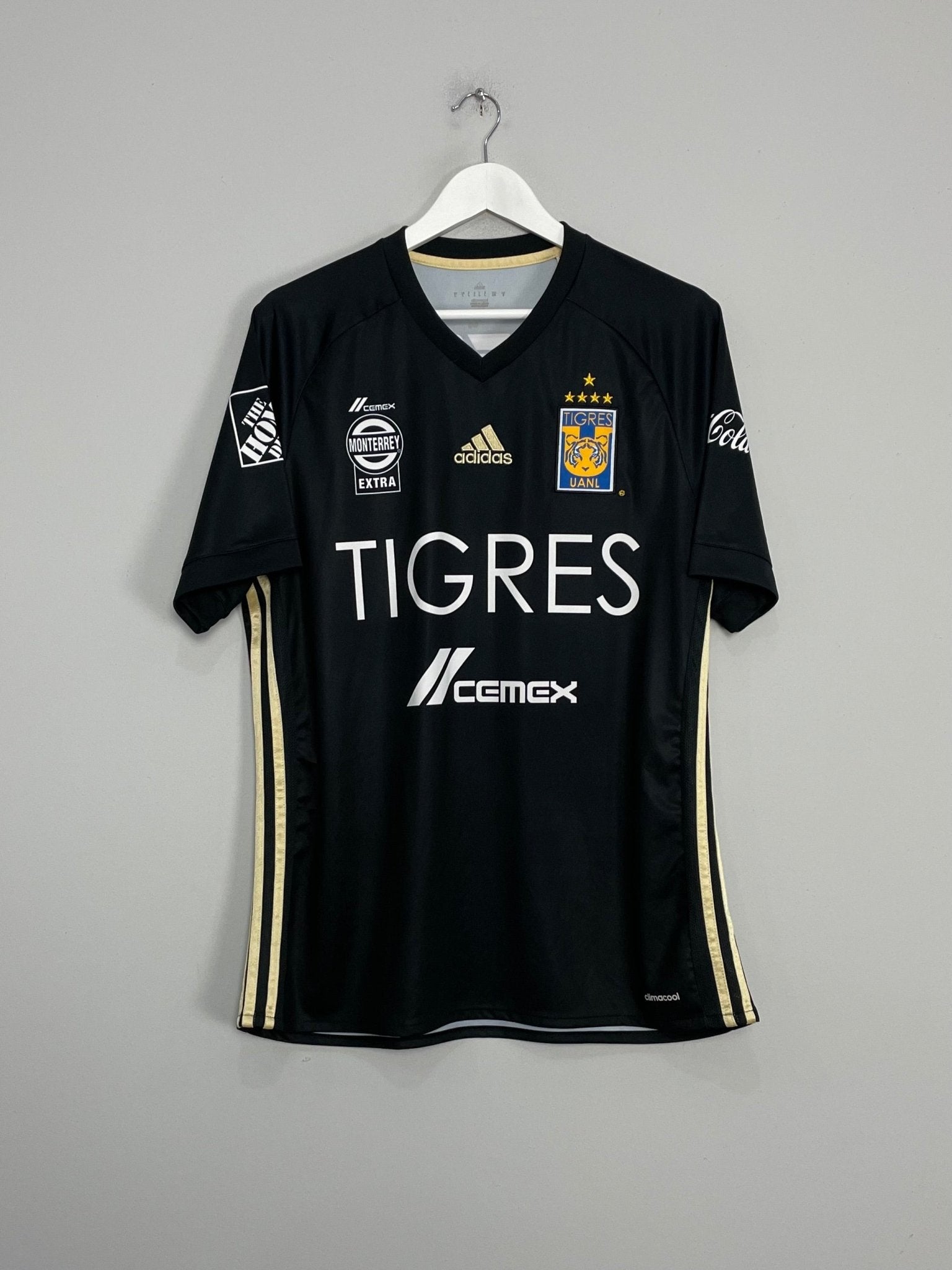 Shop 2016/17 TIGRES GIGNAC #10 THIRD SHIRT (L) ADIDAS, classic football shirts, vintage football shirts & retro soccer jerseys at Cult Kits