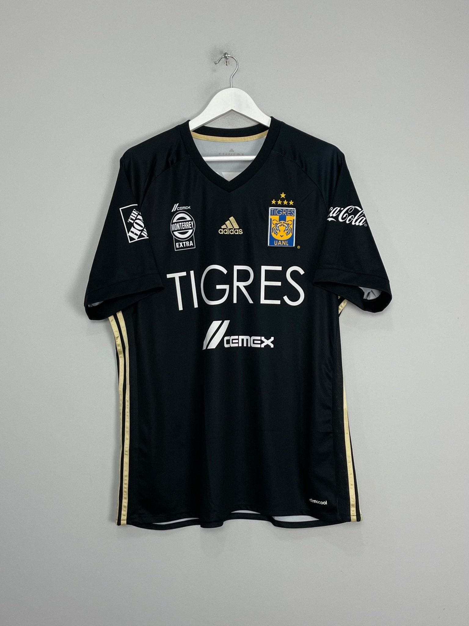 Shop 2016/17 TIGRES GIGNAC #10 THIRD SHIRT (XL) ADIDAS, classic football shirts, vintage football shirts & retro soccer jerseys at Cult Kits