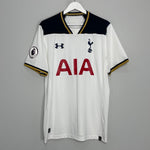 Shop 2016/17 TOTTENHAM DEMBELE #19 HOME SHIRT (XL) UNDER ARMOUR, classic football shirts, vintage football shirts & retro soccer jerseys at Cult Kits
