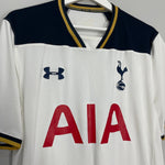 Shop 2016/17 TOTTENHAM DEMBELE #19 HOME SHIRT (XL) UNDER ARMOUR, classic football shirts, vintage football shirts & retro soccer jerseys at Cult Kits