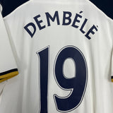 Shop 2016/17 TOTTENHAM DEMBELE #19 HOME SHIRT (XL) UNDER ARMOUR, classic football shirts, vintage football shirts & retro soccer jerseys at Cult Kits