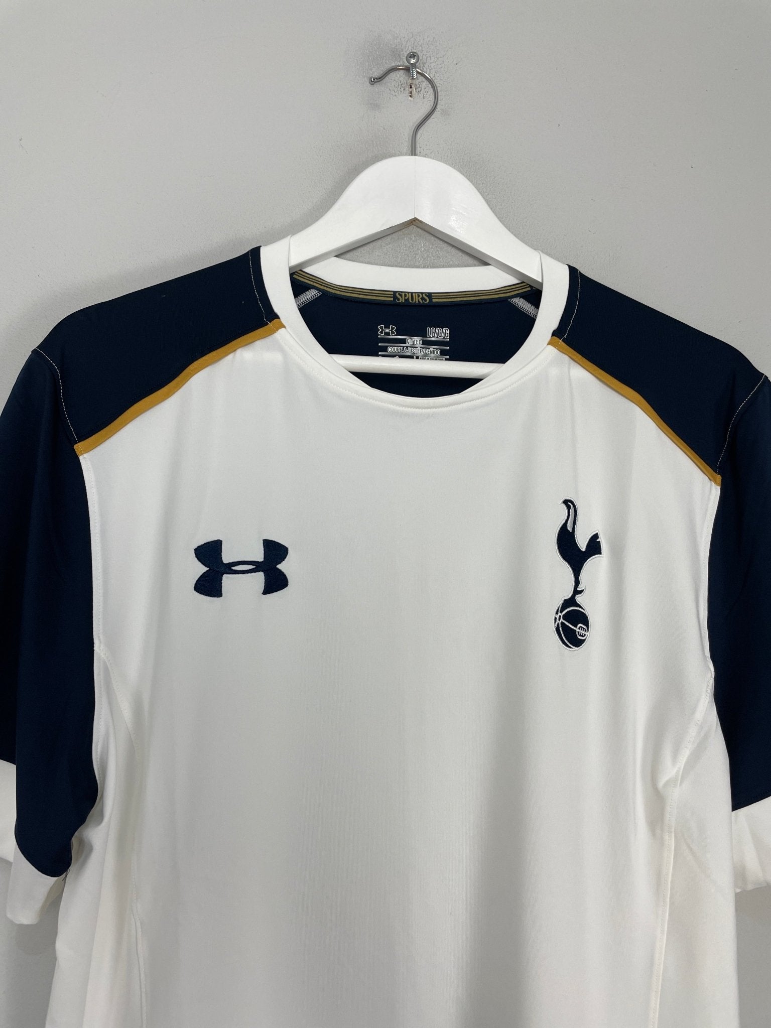 Shop 2016/17 TOTTENHAM HOME SHIRT (L) UNDER ARMOUR, classic football shirts, vintage football shirts & retro soccer jerseys at Cult Kits