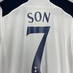 Shop 2016/17 TOTTENHAM SON #7 HOME SHIRT (L) UNDER ARMOUR, classic football shirts, vintage football shirts & retro soccer jerseys at Cult Kits