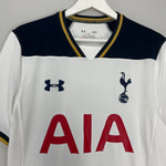 Shop 2016/17 TOTTENHAM SON #7 HOME SHIRT (L) UNDER ARMOUR, classic football shirts, vintage football shirts & retro soccer jerseys at Cult Kits