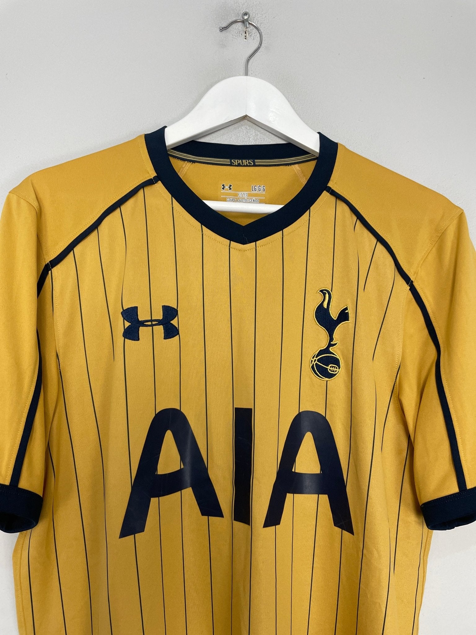 Shop 2016/17 TOTTENHAM THIRD SHIRT (L) UNDER ARMOUR, classic football shirts, vintage football shirts & retro soccer jerseys at Cult Kits