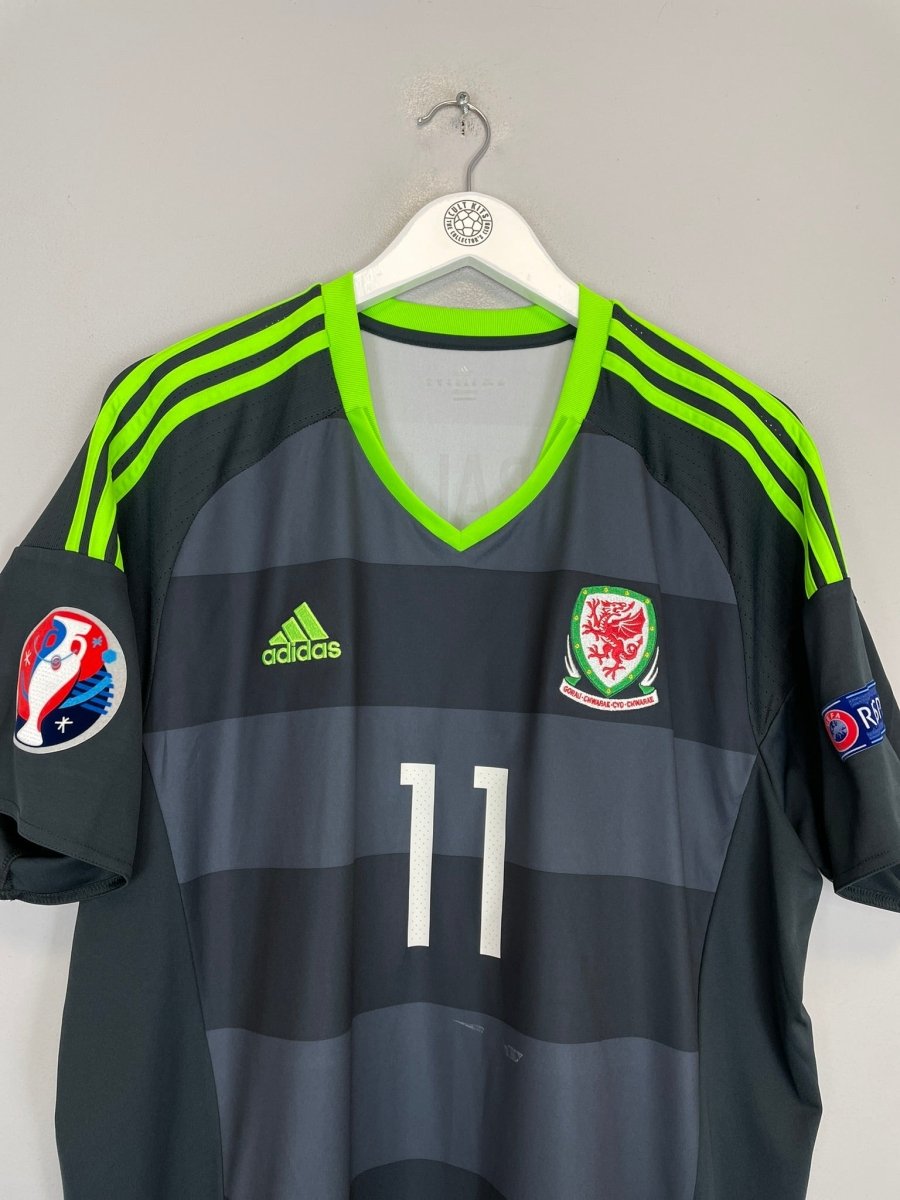 2016/17 WALES BALE 11 AWAY SHIRT (XL) ADIDAS - Cult Kits - XL - Buy Vintage Football Shirts, Authentic Retro Football Shirts For Sale, Classic Football Shirts & Soccer Jersey