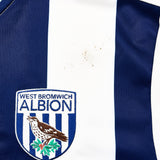 Buy 2016/17 West Brom Chadli 22 *Match Worn* Home Shirt (M) Adidas ~ Free worldwide shipping ~ Authentic Vintage Football Shirts from Cult Kits