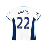 Buy 2016/17 West Brom Chadli 22 *Match Worn* Home Shirt (M) Adidas ~ Free worldwide shipping ~ Authentic Vintage Football Shirts from Cult Kits