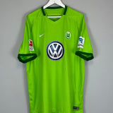 Shop 2016/17 WOLSFBURG GOMEZ #33 HOME SHIRT (XXL) NIKE, classic football shirts, vintage football shirts & retro soccer jerseys at Cult Kits