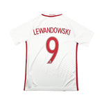 Buy 2016/18 POLAND LEWANDOWSKI 9 HOME SHIRT (S) NIKE ~ Free worldwide shipping available ~ Authentic Vintage Football Shirts from Cult Kits