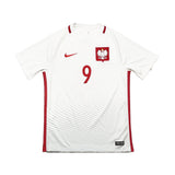 Buy 2016/18 POLAND LEWANDOWSKI 9 HOME SHIRT (S) NIKE ~ Free worldwide shipping available ~ Authentic Vintage Football Shirts from Cult Kits