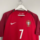 Shop 2016/18 PORTUGAL RONALDO #7 HOME SHIRT (M) NIKE, classic football shirts, vintage football shirts & retro soccer jerseys at Cult Kits