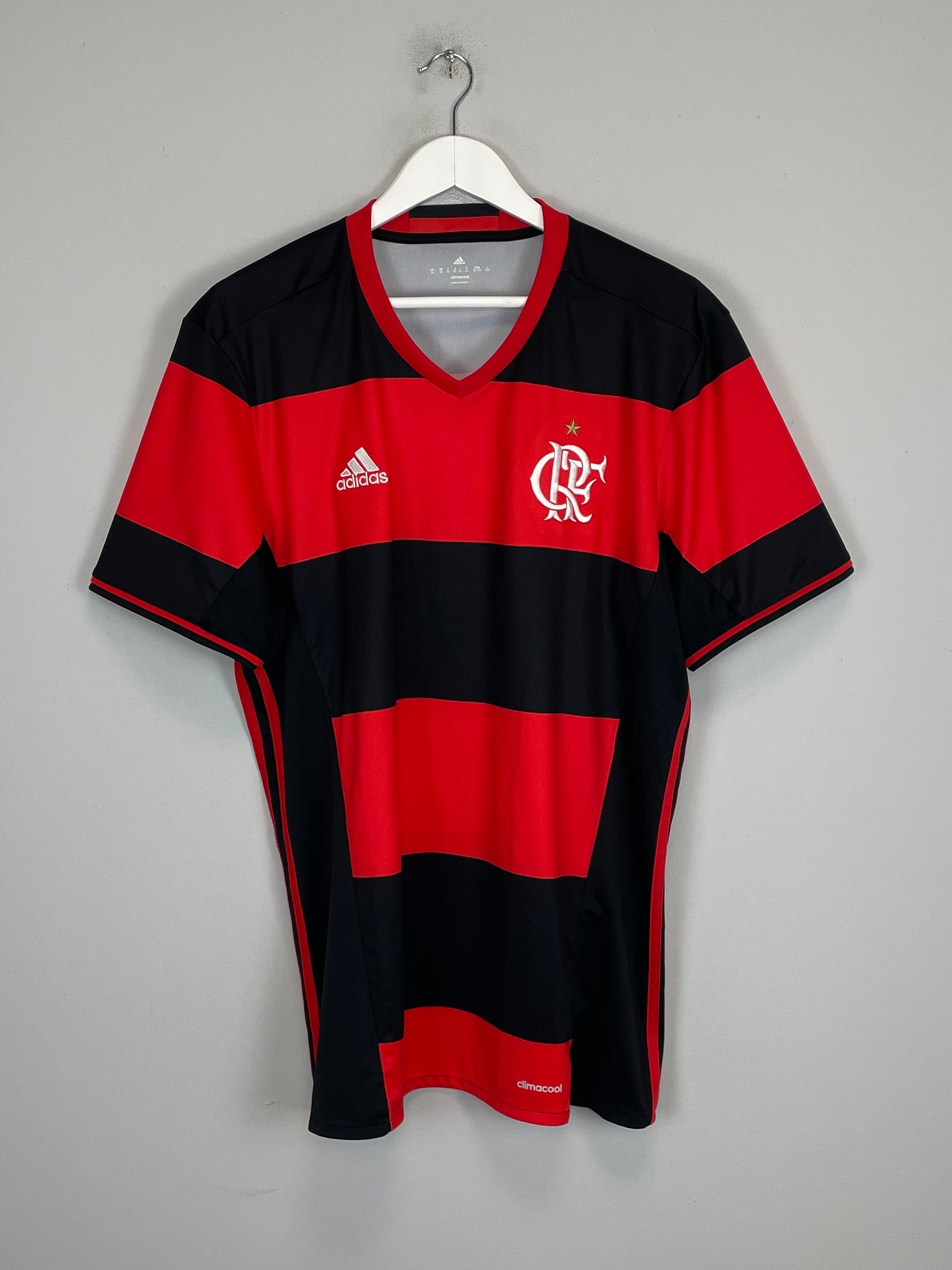 2016/17 FLAMENGO HOME SHIRT (XL) ADIDAS