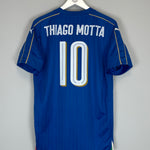 2016/17 ITALY THIAGO MOTTA #10 HOME SHIRT (L) PUMA CLASSIC FOOTBALL SHIRTS