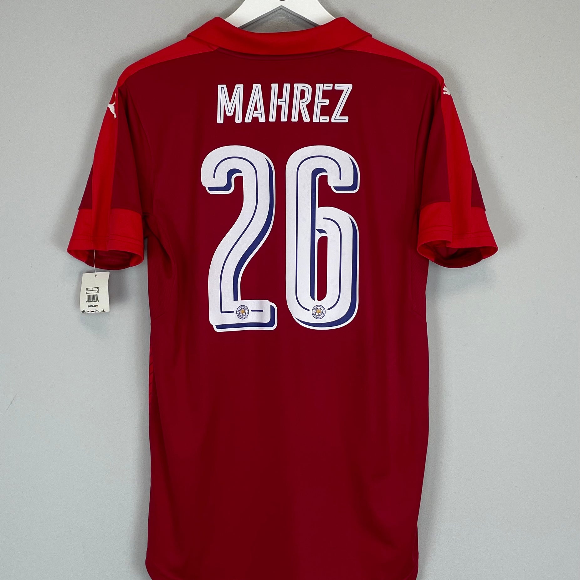 Shop 2016/17 LEICESTER CITY MAHREZ #26 *BNWT* AWAY SHIRT (S) PUMA, classic football shirts, vintage football shirts & retro soccer jerseys at Cult Kits