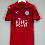 2016/17 LEICESTER CITY MAHREZ #26 *BNWT* AWAY SHIRT (S) PUMA KING POWER COLLAR