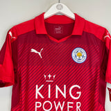 2016/17 LEICESTER CITY MAHREZ #26 *BNWT* AWAY SHIRT (S) PUMA KING POWER COLLAR BADGE