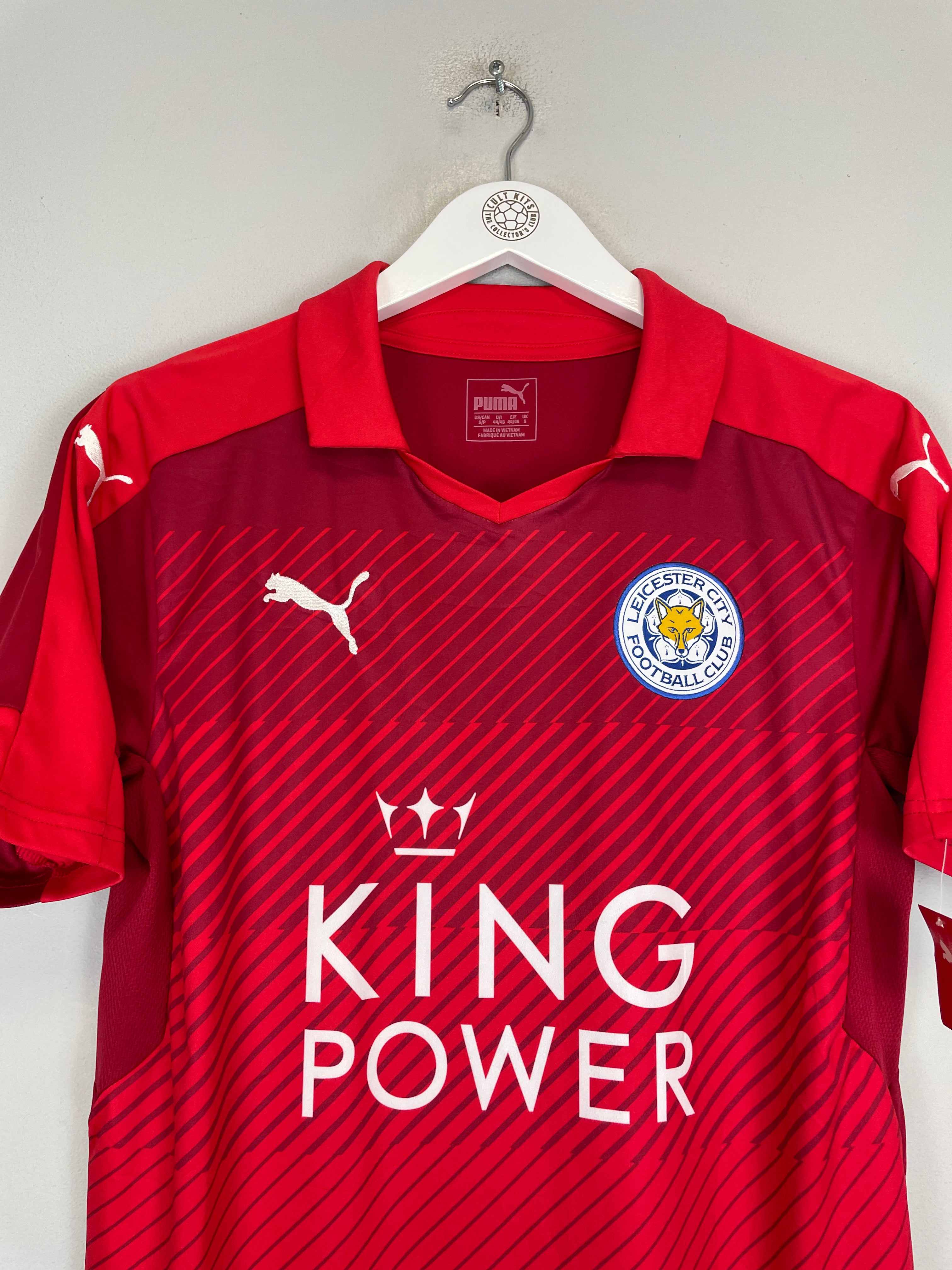 2016/17 LEICESTER CITY MAHREZ #26 *BNWT* AWAY SHIRT (S) PUMA KING POWER COLLAR BADGE