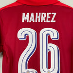 2016/17 LEICESTER CITY MAHREZ #26 *BNWT* AWAY SHIRT (S) PUMA RED BACK