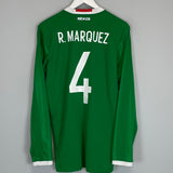 2016/17 MEXICO MARQUEZ #4 L/S HOME SHIRT (M) ADIDAS
