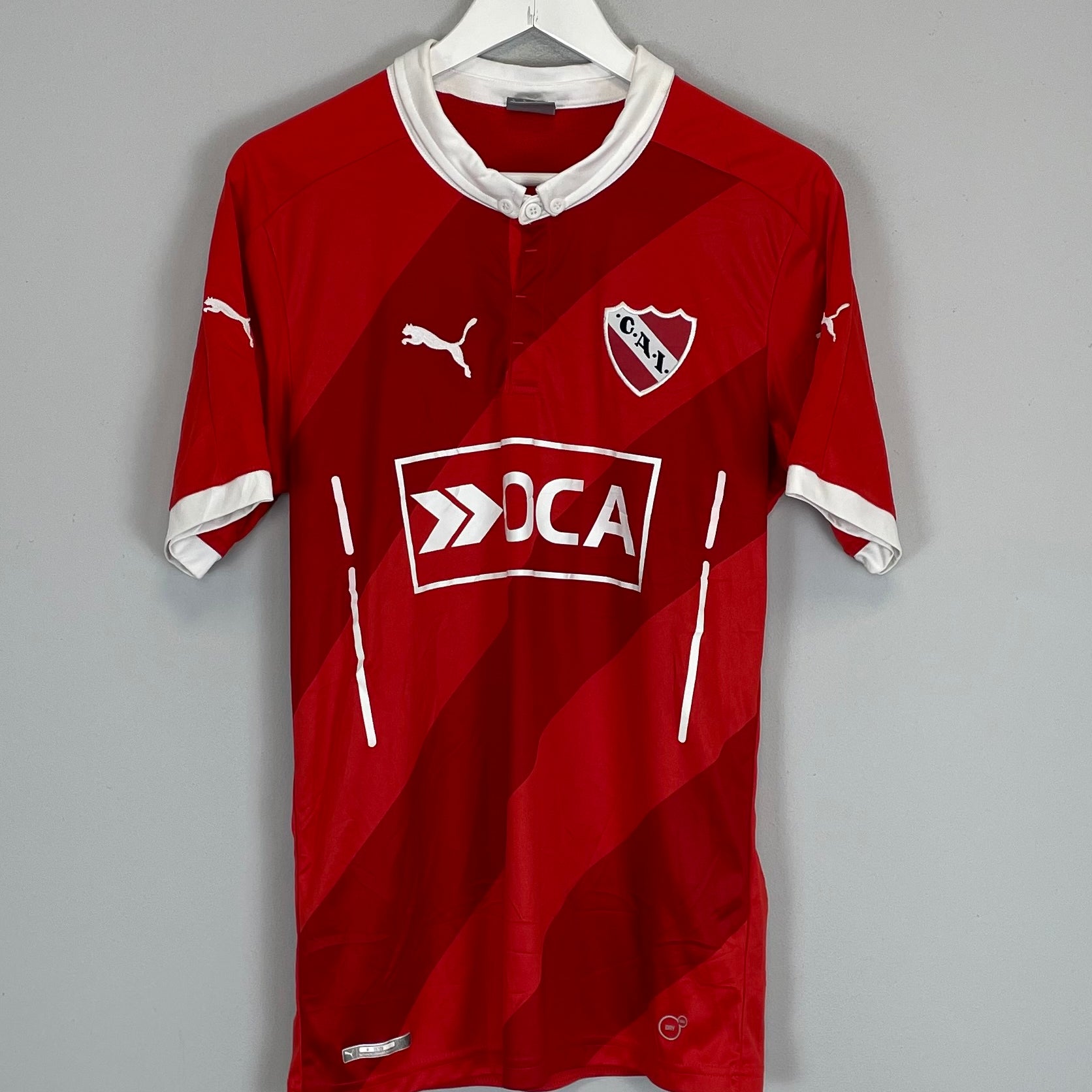 Shop 2016 INDEPENDIENTE HOME SHIRT (L) PUMA, classic football shirts, vintage football shirts & retro soccer jerseys at Cult Kits