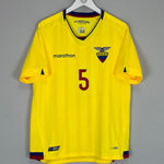 2017 ECUADOR VILLA 5 HOME SHIRT (XL) MARATHON - Cult Kits - XL - Buy Vintage Football Shirts, Authentic Retro Football Shirts For Sale, Classic Football Shirts & Soccer Jersey