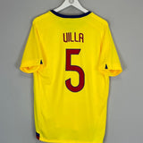 2017 ECUADOR VILLA 5 HOME SHIRT (XL) MARATHON - Cult Kits - XL - Buy Vintage Football Shirts, Authentic Retro Football Shirts For Sale, Classic Football Shirts & Soccer Jersey