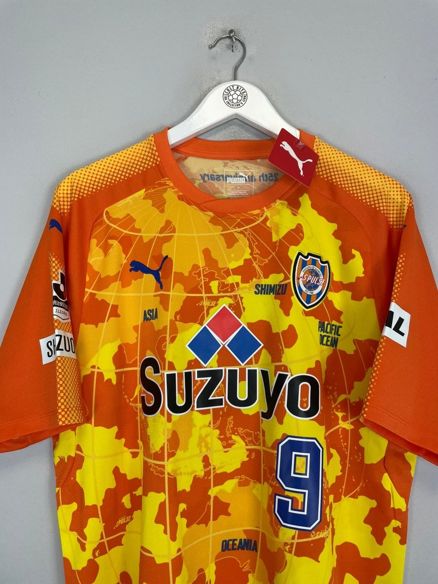 2017 SHIMIZU S - PULSE TESE 9 *BNWT* HOME SHIRT (XL) PUMA - Cult Kits - XL - Buy Vintage Football Shirts, Authentic Retro Football Shirts For Sale, Classic Football Shirts & Soccer Jersey