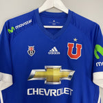 Shop 2017 UNIVERSIDAD DE CHILE HOME SHIRT (L) ADIDAS, classic football shirts, vintage football shirts & retro soccer jerseys at Cult Kits