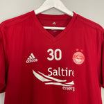 Shop 2017/18 ABERDEEN #30 TRAINING SHIRT (L) ADIDAS, classic football shirts, vintage football shirts & retro soccer jerseys at Cult Kits