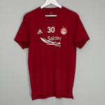 Shop 2017/18 ABERDEEN #30 TRAINING SHIRT (L) ADIDAS, classic football shirts, vintage football shirts & retro soccer jerseys at Cult Kits