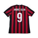 Buy 2017/18 AC Milan Andre Silva 9 Home Shirt (M) Adidas ~ Free worldwide shipping ~ Authentic Vintage Football Shirts from Cult Kits