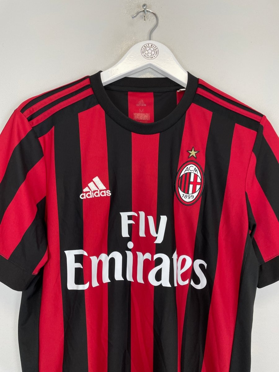 2017/18 AC MILAN ANDRE SILVA 9 HOME SHIRT (M) ADIDAS - Cult Kits - Medium - Buy Vintage Football Shirts, Authentic Retro Football Shirts For Sale, Classic Football Shirts & Soccer Jersey