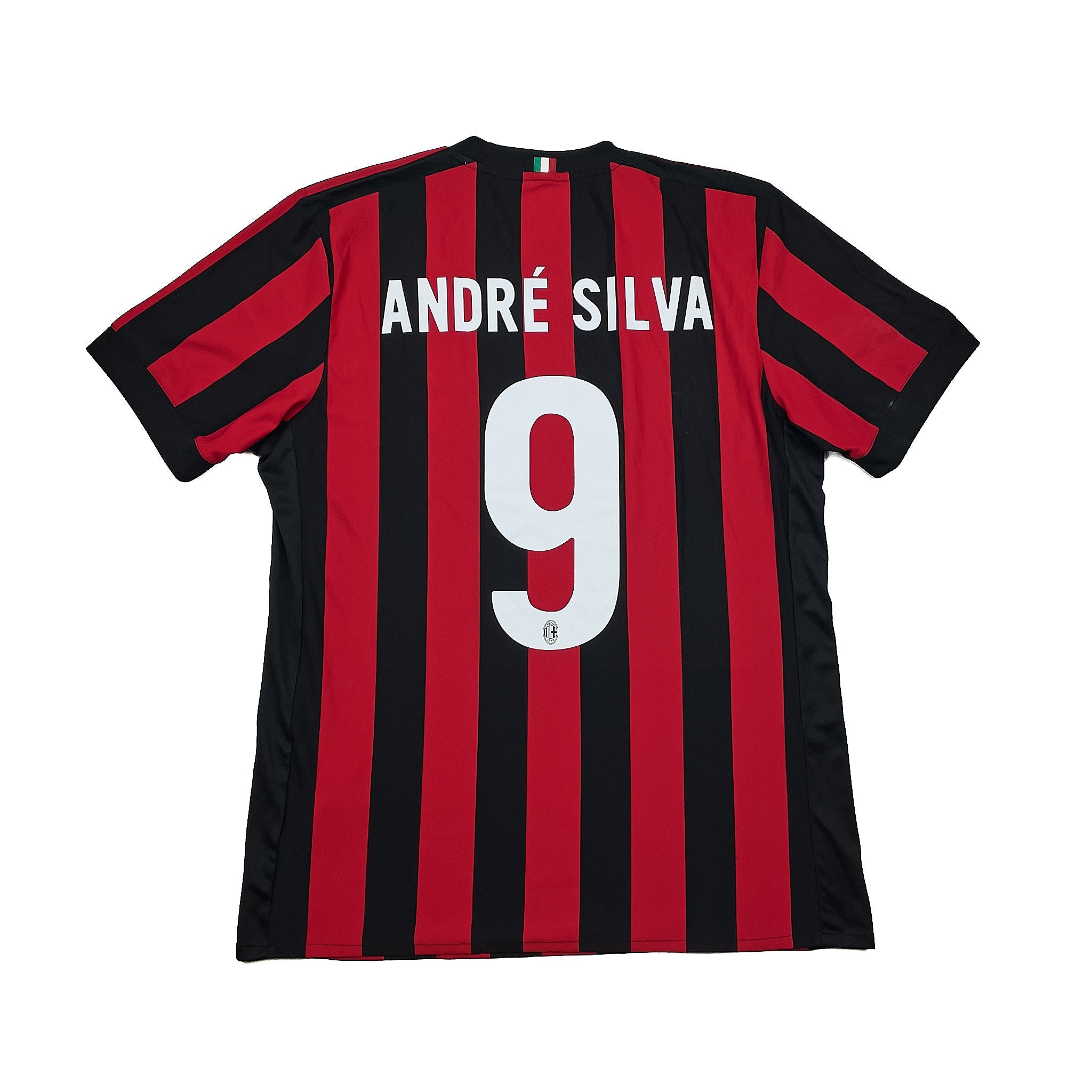 Buy 2017/18 AC MILAN ANDRE SILVA 9 HOME SHIRT (M) ADIDAS ~ Free worldwide shipping available ~ Authentic Vintage Football Shirts from Cult Kits