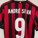 2017/18 AC MILAN ANDRE SILVA 9 HOME SHIRT (M) ADIDAS - Cult Kits - Medium - Buy Vintage Football Shirts, Authentic Retro Football Shirts For Sale, Classic Football Shirts & Soccer Jersey