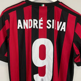 2017/18 AC MILAN ANDRE SILVA 9 HOME SHIRT (M) ADIDAS - Cult Kits - Medium - Buy Vintage Football Shirts, Authentic Retro Football Shirts For Sale, Classic Football Shirts & Soccer Jersey